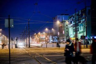 Trasa W-Z w Łodzi. Źródło: Archiwum Miasta Łodzi