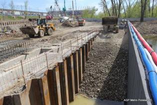 Stacja stadion. Fot. z archiwum AGP Metro Polska / stan na 27.04.2012 r.