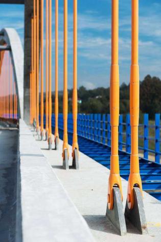 Most kolejowy w Dąbrówce. Fot. z archiwum Skanska S.A.