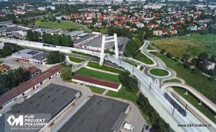 Wizualizacje estakady Lipska - Wielicka