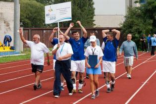 Otwarcie Spartakiady 2012 - reprezentanci Miejskiego Przedsiębiorstwa I Kanalizacji S.A. w Krakowie / fot. Quality Studio dla www.inzynieria.com