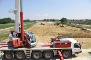 Budowa drogi ekspresowej S5 na podwrocławskim odcinku. Fot. z archiwum PT time