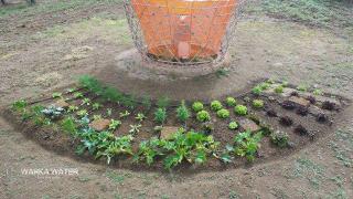 Projekt WarkaWater Tower. Źródło: The Warka Water V5