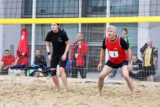 Spartakiada 2012 - siatkówka plażowa / fot. z archiwum Katowickich Wodociągów S.A.