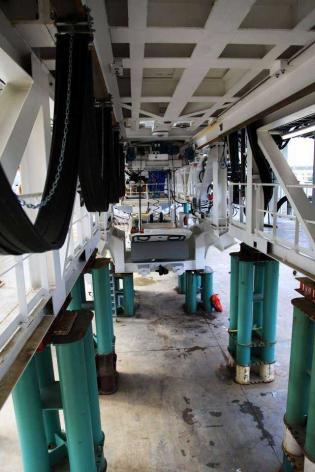 Strefa odbioru segmentów sekcji pierwszej  
 / fot. Quality Studio dla www.inzynieria.com (13 września 2012 r.)