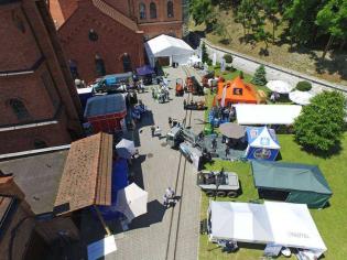 Wystawa zewnętrzna podczas konferencji 