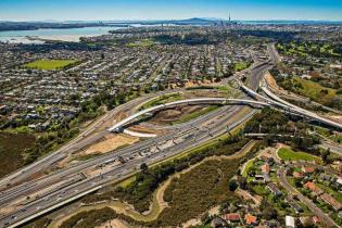 Budowa części zachodniej obwodnicy Auckland. Fot. NZ Transport Agency