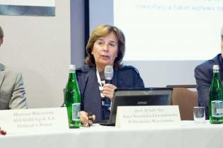 prof. dr hab. inż. Anna Siemińska-Lewandowska, Politechnika Warszawska. Panel dyskusyjny pt. 