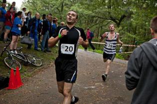 Spartakiada 2012 - Bieg przełajowy na 3200 m mężczyzn / fot. z archiwum Katowickich Wodociągów S.A.