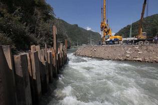 Stan budowy na 23.08.2012 r. / fot. z archiwum The SK MOST Group of companies (www.skmost2014.com)