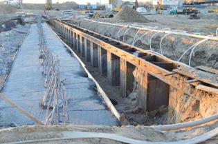 Budowa Nabrzeża Bułgarskiego i Nabrzeża Zamykającego w Porcie Gdynia. Fot. ArcelorMittal