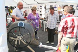 Wystawa maszyn i urządzeń w trakcie bydgoskich targów WOD-KAN 2011. Fot. www.inzynieria.com