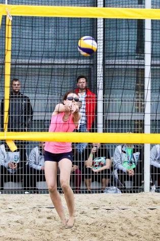 Spartakiada 2012 - siatkówka plażowa / fot. z archiwum Katowickich Wodociągów S.A.