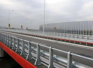 Drogowa Trasa Średnicowa w Gliwicach (fot. Antoni Witwicki / archiwum Urzędu Miejskiego w Gliwicach