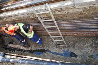 Burstlining statyczny w odnowie infrastruktury podziemnej Warszawy. Fot. DTA-TECHNIK Sp. z o.o.