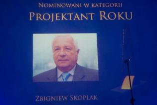 Zbigniew Skoplak - nominowany w kategorii Projektant Roku. Fot. www.inzynieria.com