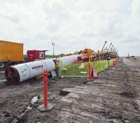 Projekt Direct Pipe we Freeport Texas