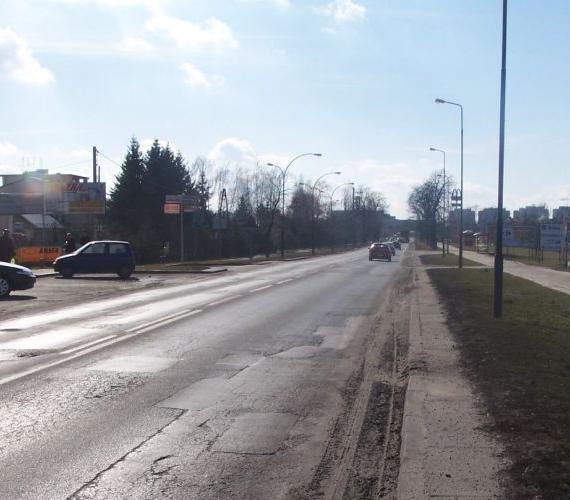 Al. Warszawska w Tarnobrzegu do remontu