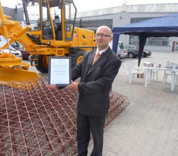 System drogowy Dura-Track wyróżniony 