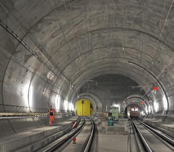 TYLKO U NAS:&nbsp;Najdłuższy tunel świata&nbsp;ma 57 km długości