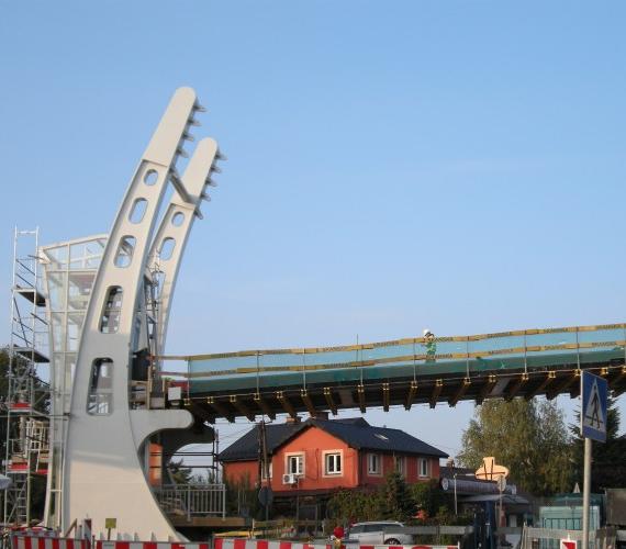 Kładka w Gaju. Fot. GDDKiA o. Kraków