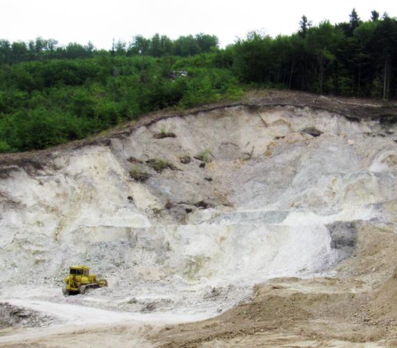 Fot. 1. Kopalnia bentonitu