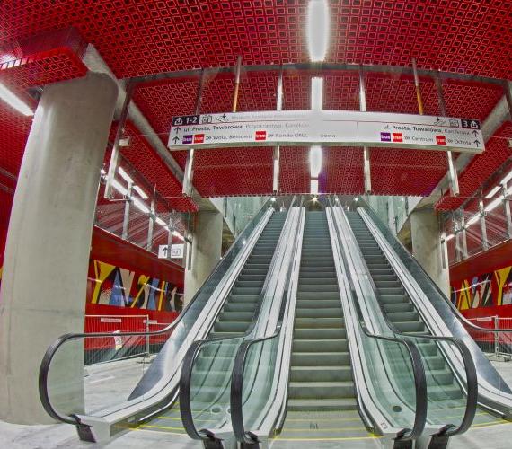 Stacja Rondo Daszyńskiego. Fot. Metro Warszawskie sp. z o.o.