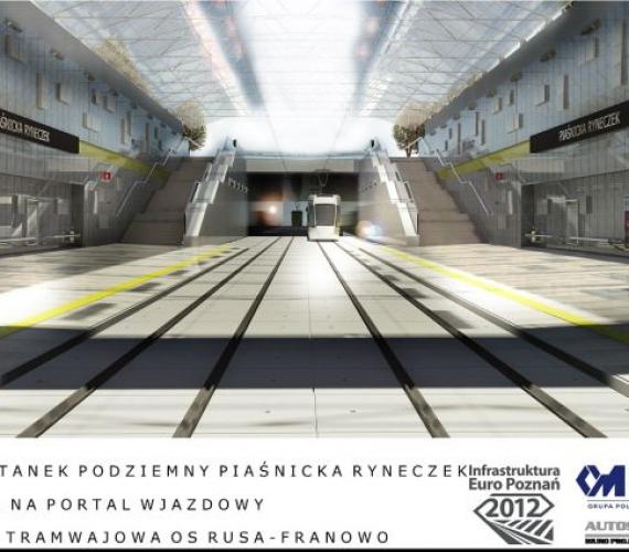 Wizualizacja z archiwum spółki Infrastruktura Euro Poznań 2012