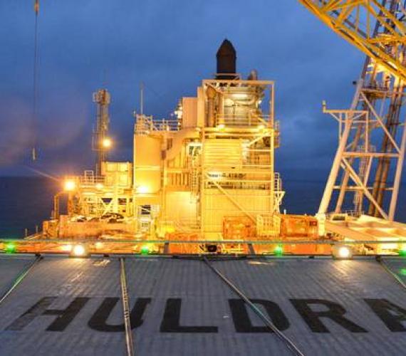 Statoil zdemontuje platformę Huldra