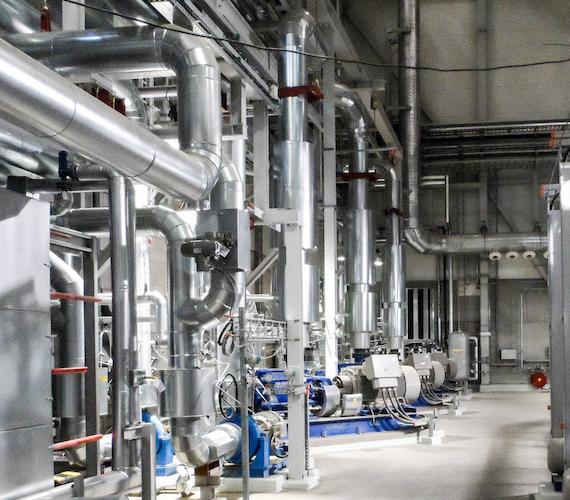 Blok gazowo-parowy w Gorzowie Wielkopolskim. Źródło: PGE S.A.