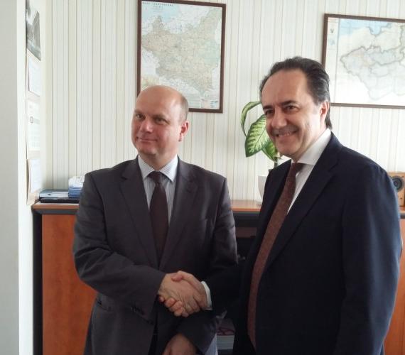 Podpisanie umowy na fragment drogi ekspresowej S7, prowadzącej do Zakopanego. Fot. GDDKiA o. Kraków