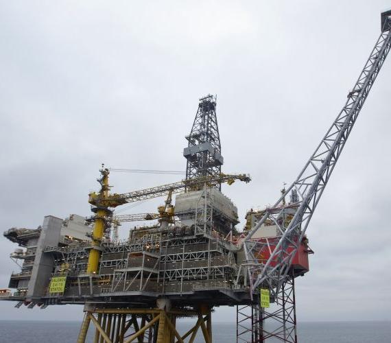 Platforma na polu Valemon. Fot. Andre Osmundsen / Statoil ASA