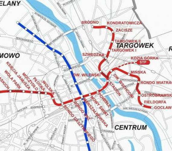 Najpóźniej w sierpniu zaczną budowę warszawskiego metra