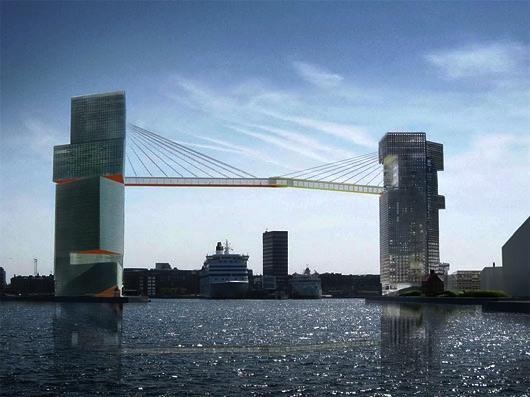 Langenlinie i Marmormolen w przyszłości / Fot. sztuka-architektury.pl   