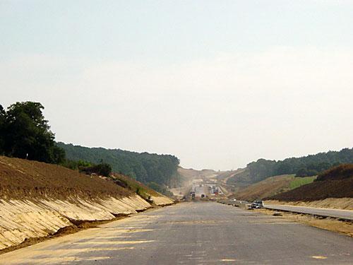 Budowa autostrady A4 na odcinku Kraków - Szarów