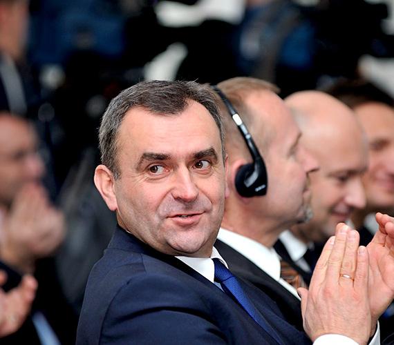 Minister Włodzimierz Karpiński podczas wizyty w Szczecinie. Fot. MSP