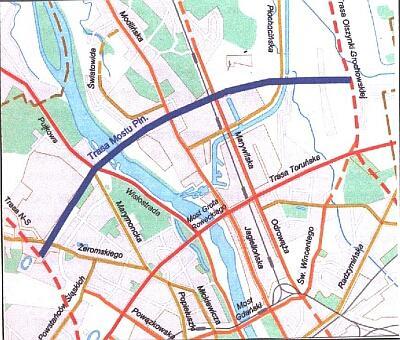 Most Północny w Warszawie