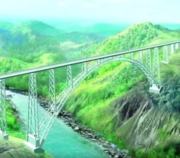 Indie: powstaje rekordowy most kolejowy