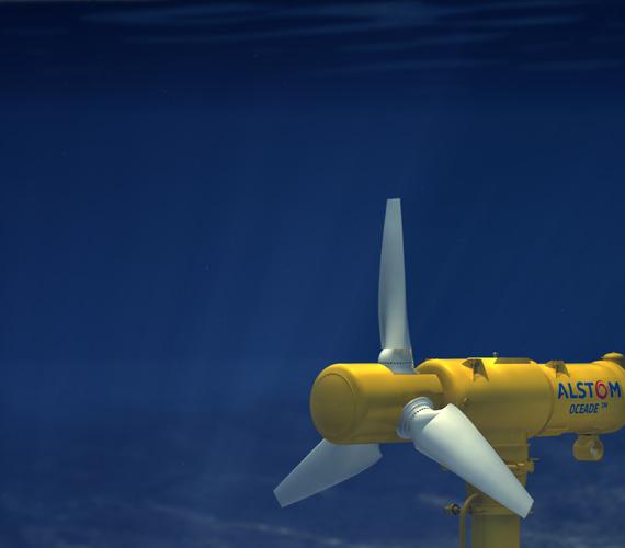 Pilotażowa elektrownia pływowa we Francji