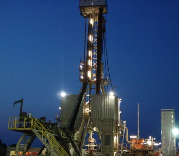 Wieża wiertnicza w Łebniu. Fot. z archiwum 3Legs Resources