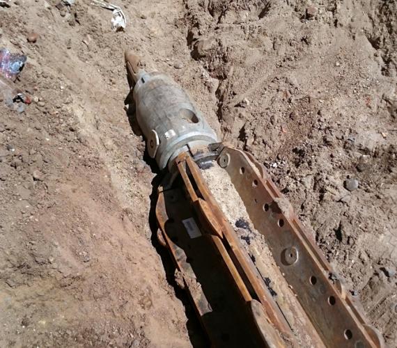 Największa w&nbsp;Polsce maszyna do krakingu zastosowana do renowacji wodociągu