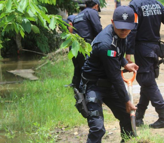 Lawiny błotne w Meksyku
