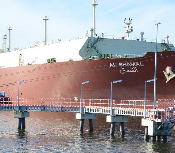 Ile gazu dotarło do terminalu w Świnoujściu?