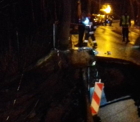 W Gdyni osunęła się ziemia