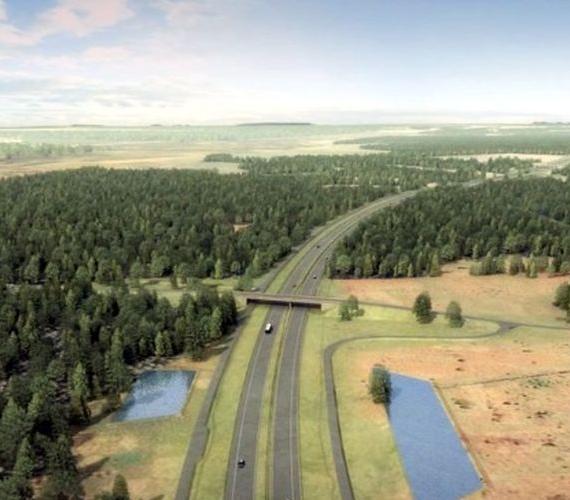 Wizualizacja przebiegu trasy Goleniów - Nowogard. Z archiwum GDDKiA.