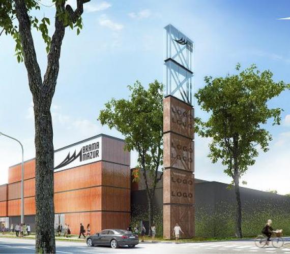 Brama Mazur ukończona