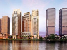 Wizualizacja projektu Nile Corniche