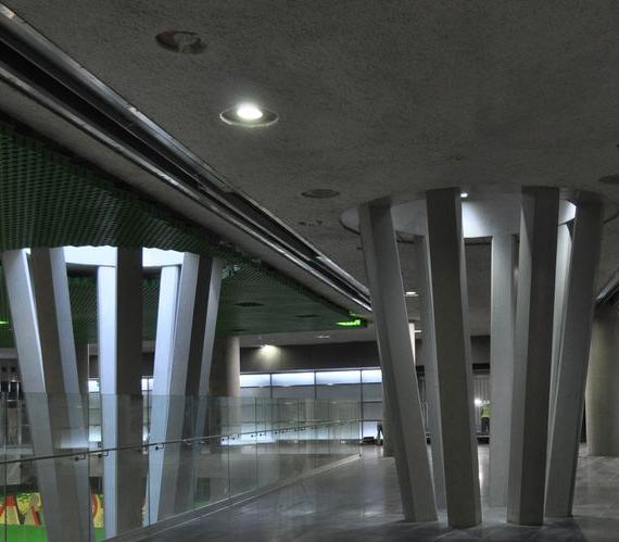 Stacja Stadion Narodowy centralnego odcinka II linii metra w Warszawie. Fot. Metro Warszawskie