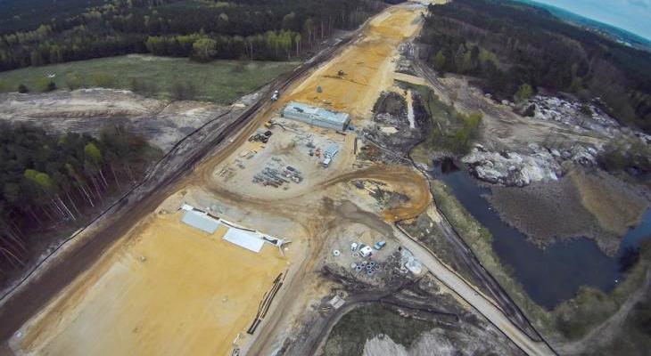 Budowa obwodnicy Kępna. Etap I. Fot. GDDKiA