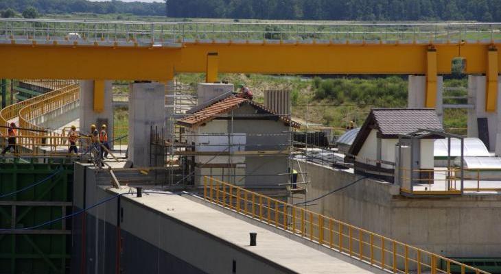 Będą kolejne pieniądze na stopień wodny Malczyce. Fot. RZGW Wrocław